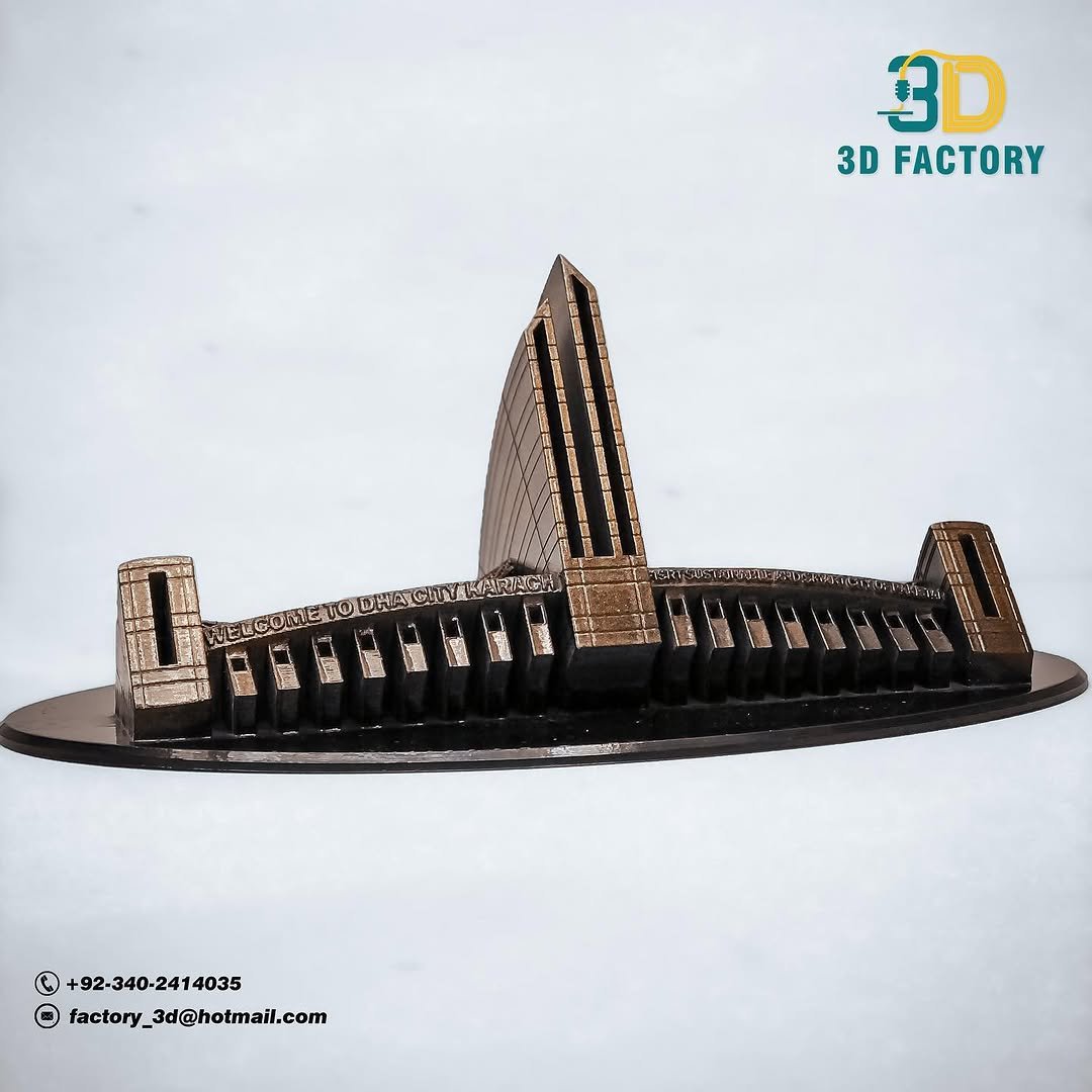 Repeat run of 3D printed DHA City Gate table tops
